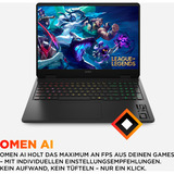 OMEN 16-am0279ng, Gaming-Notebook schwarz, Intel® Core™ Ultra 7 255H, NVIDIA GeForce RTX 5060, 24 GB DDR5, 1 TB (1 TB SSD), Windows 11 Home
