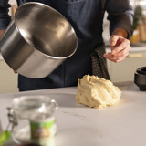 Ooni Edelstahl-Rührschüssel UU-C001AB, für den Halo Pro edelstahl, Zweit- / Ersatzschüssel