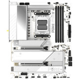SAPPHIRE PURE X870A WIFI 7, Mainboard weiß