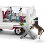 Schleich Horse Club Mobile Tierärztin mit Hannoveraner Fohlen, Spielfahrzeug 