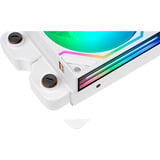 Thermaltake SWAFAN 120 EX INFINITY ARGB Sync PC Cooling Fan, Gehäuselüfter weiß, 1er-Pack, 120 mm, 124 mm