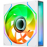 Thermaltake SWAFAN 120 EX INFINITY ARGB Sync PC Cooling Fan, Gehäuselüfter weiß, 1er-Pack, 120 mm, 124 mm
