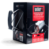 Weber Anzünd-Set 17631, Kamin, Briketts, Zündwürfel, Anzündhilfen 