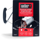 Weber Anzünd-Set 17631, Kamin, Briketts, Zündwürfel, Anzündhilfen 