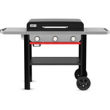 Weber Slate GPD Premium Plancha, 71cm, Gasgrill schwarz/silber