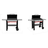 Weber Slate GPD Premium Plancha, 71cm, Gasgrill schwarz/silber