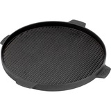 Big Green Egg Grillplatte aus Gusseisen, Ø 35cm anthrazit, für Big Green Egg Large, XLarge, 2XL