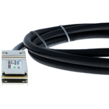 BlueOptics BlueLAN Direct Attach Kabel kompatibel zu Arista CAB-Q-Q-2M QSFP schwarz, 2 Meter