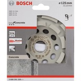 Bosch Professional Diamant-Topfscheibe Best for Concrete, Ø 125mm, Schleifscheibe Bohrung 22,23mm, für Beton- und Winkelschleifer