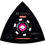Bosch Professional Expert Carbide Schleifplatte MAVZ 116 RT10 MultiMaterial, Ø 116mm, Schleifscheibe Starlock Max, K100