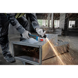 Bosch X-LOCK Akku-Winkelschleifer GWX 18V-8 Professional solo, 18Volt blau/schwarz, ohne Akku und Ladegerät, Ø 125mm, in L-BOXX
