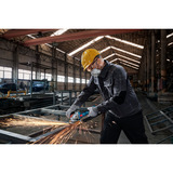 Bosch X-LOCK Akku-Winkelschleifer GWX 18V-8 Professional solo, 18Volt blau/schwarz, ohne Akku und Ladegerät, Ø 125mm, in L-BOXX