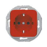 Busch-Jaeger Schutzkontaktsteckdose Einsatz 20 EUCRD-217-101 rot, Retail