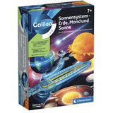 Clementoni Galileo Sonnensystem -  Erde, Mond und Sonne, Experimentierkasten 