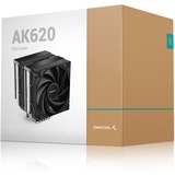 DeepCool AK620, CPU-Kühler schwarz, Double-Tower