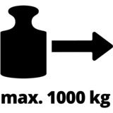 EINHELL Handhebelseilzug TC-LW 1000, Seilwinde rot