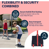 HUDORA Basketballständer Start 305, Fitnessgerät rot/schwarz