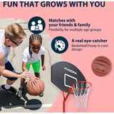 HUDORA Basketballständer Start 305, Fitnessgerät rot/schwarz