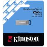 Kingston DataTraveler Kyson 256 GB, USB-Stick silber/blau
