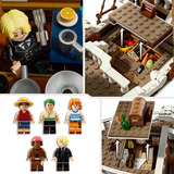 LEGO 75639 One Piece Das Piratenschiff Flying Lamb, Konstruktionsspielzeug 