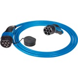 Mennekes Ladekabel Mode 3, Typ 2, 20A, 1PH blau/schwarz, 4 Meter