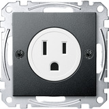 Merten Steckdosen Einsatz anthrazit, Retail