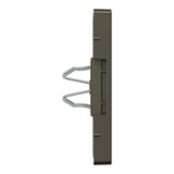 Merten Zentralplatte 2-fach bronze, Retail