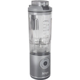 Ninja Kabelloser Smoothie Maker Blast Max BC251EUSL, Standmixer silber, akkubetrieben, 570ml Becher