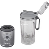 Ninja Kabelloser Smoothie Maker Blast Max BC251EUSL, Standmixer silber, akkubetrieben, 570ml Becher
