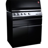 Otto Wilde Grillers Gasgrill G32 Connected, 2 Türen schwarz/edelstahl, mit Heckbrenner