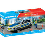 PLAYMOBIL 71729 Action Heroes Polizei Streifenwagen, Konstruktionsspielzeug 
