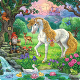 Ravensburger Wooden Puzzles Kids - Märchenhaftes Einhorn 44 Teile