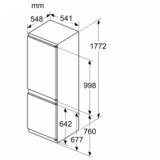 Siemens KI86VVSE0 iQ300, Kühl-/Gefrierkombination 
