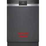 Siemens SN55YS00CE IQ500, Spülmaschine edelstahl (gebürstet)/schwarz, 60 cm, Home Connect