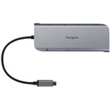 Targus USB-C Dual HDMI 4K Docking Station, Dockingstation silber, USB-A, USB-C, HDMI, RJ45, PD