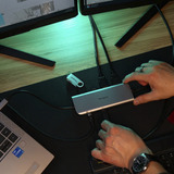 Targus USB-C Dual HDMI 4K Docking Station, Dockingstation silber, USB-A, USB-C, HDMI, RJ45, PD