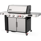 Weber Genesis SX-435 Smarter Gasgrill edelstahl, mit CRAFTED Basis-Rahmen und Sear Zone