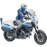bruder 62731 bworld Scrambler Ducati Polizeimotorrad, Modellfahrzeug 