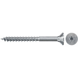 fischer Spanplattenschraube ClassicFast II 4,0x45 Senkkopf TX 500 Stück, mit Teilgewinde, verzinkt