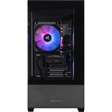 ALTERNATE Gaming-PC Window Edition • RTX 5060 • Intel® Core™ i5-14400F • 16 GB RAM schwarz/transparent, Windows 11 Home
