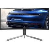 AOC OLED AGON PRO PD34, Gaming-Monitor 86.4 cm (34 Zoll), schwarz (matt)/silber, WQHD, Porsche Design, USB Hub, Adaptive-Sync, 240Hz Panel