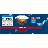 Bosch Professional Expert C470 Schleifblatt, Ø 125mm, K120 50 Stück, für Exzenterschleifer