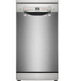 Bosch SPS2HMI42E Serie 2, Spülmaschine edelstahl (gebürstet), 45 cm, Home Connect
