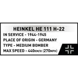 COBI Heinkel HE 111 H-22 with V1 Flying Bomb - Executive Edition, Konstruktionsspielzeug 