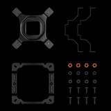 DeepCool AK400 Zero Dark, CPU-Kühler schwarz, 120 mm