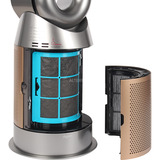 Dyson Hot + Cool Formaldehyde HP09, Luftreiniger grau/gold