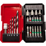 EINHELL Power X-Change Akku-Bohrschrauber TE-CD 18/45 3X-Li +22, 18Volt rot/schwarz, Li-Ion-Akku 2,0Ah, 22-teiliges Zubehör