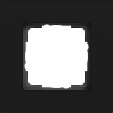 Gira Abdeckrahmen 1-fach, Abdeckung schwarz, Retail