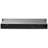 Lindy 8x8 HDMI 18G Matrix, HDMI Splitter schwarz, mit Video Wall Scaling