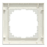 Merten Rahmen einfach aus Thermoplast für Senkrecht- und Waagerechtmontage, glänzend weiß (glänzend), Retail